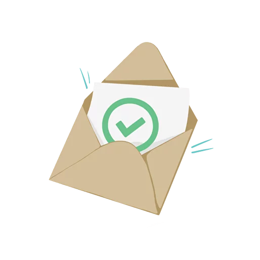 Success verification icon