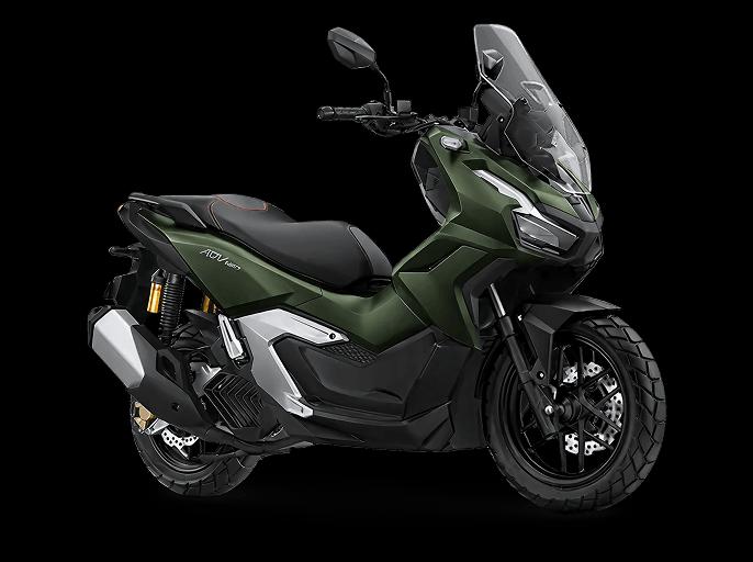 Side view of Honda ADV 160 ABS