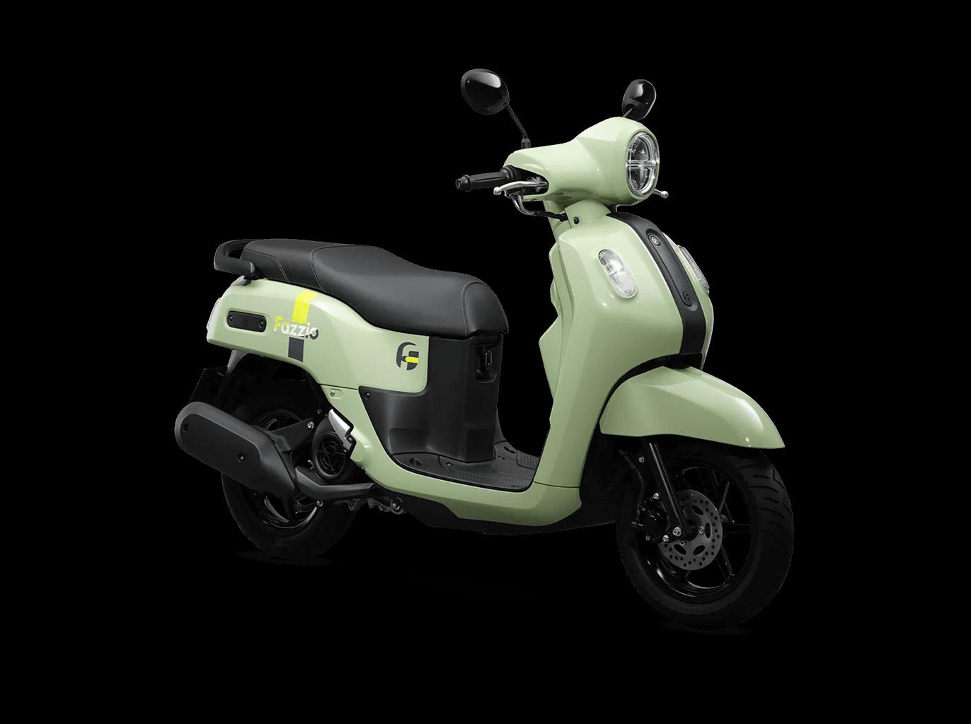 Side view of Yamaha Mio Fazzio