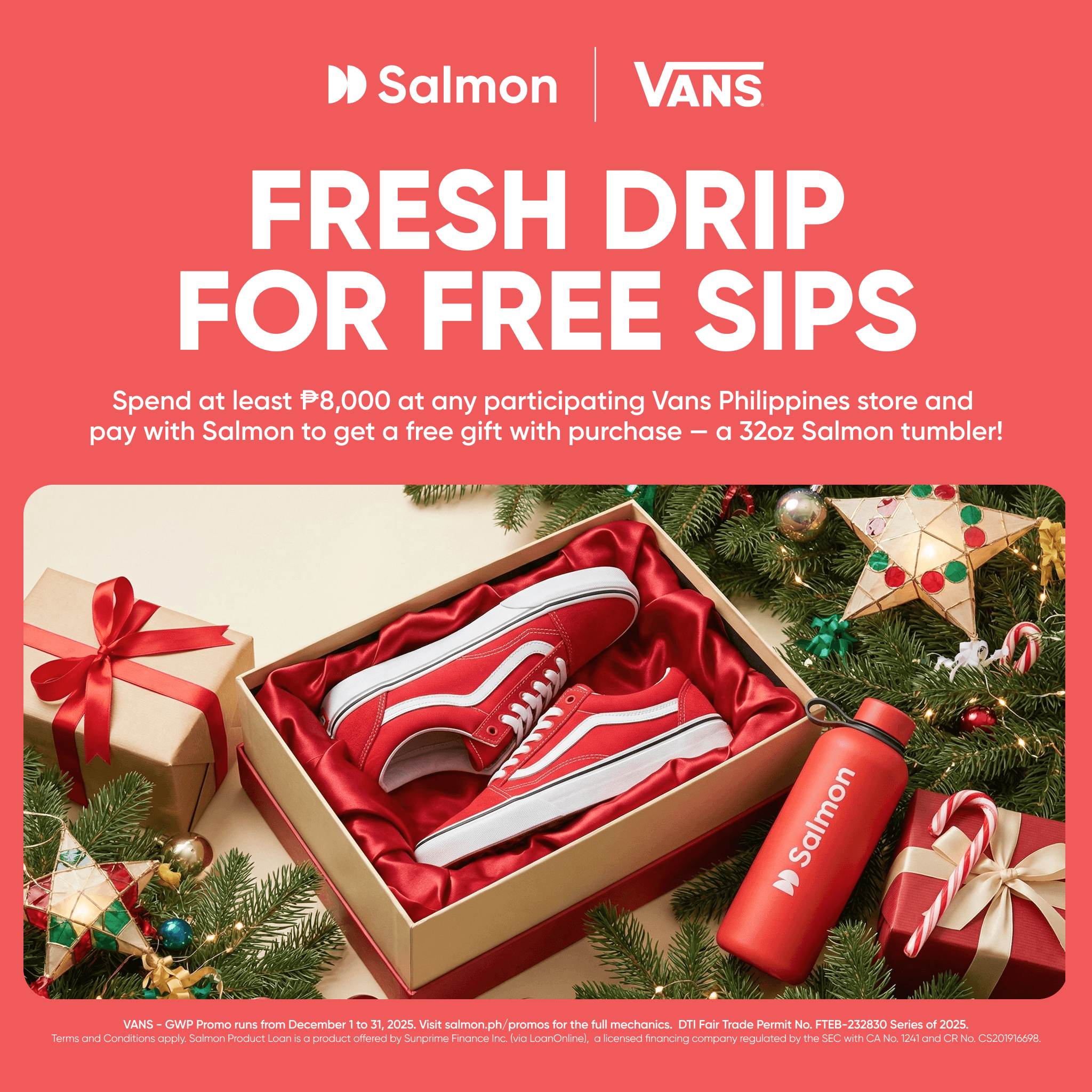 Fresh Drip For Free Sips