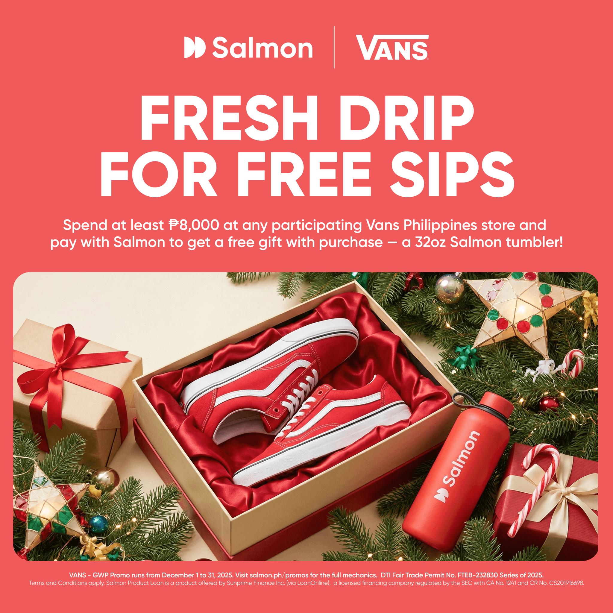 Fresh Drip For Free Sips