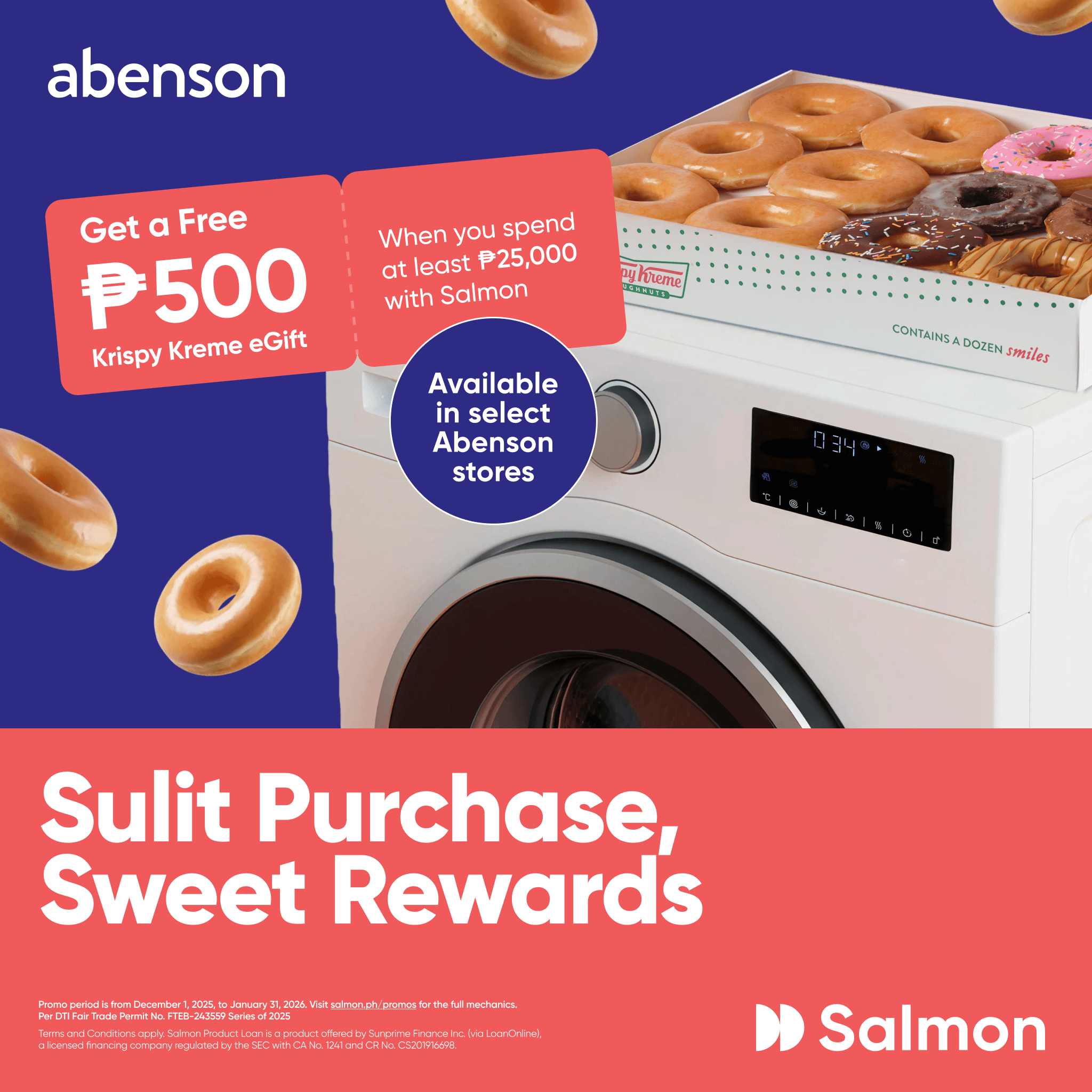 Sulit Purchase, Sweet Rewards at Abenson