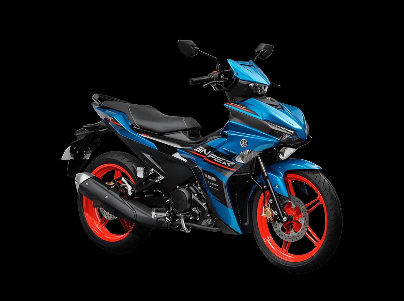 Side view of Yamaha Sniper 155