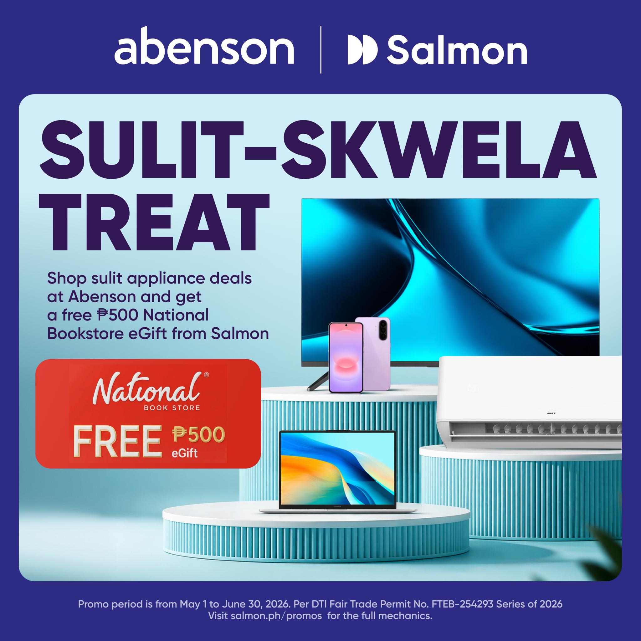 Sulit-Skwela Treat at Abenson
