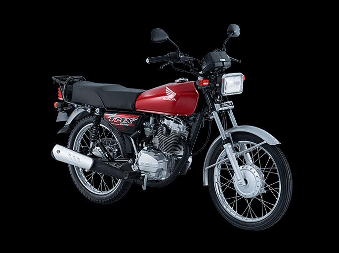 Side view of Honda TMX 125 Alpha