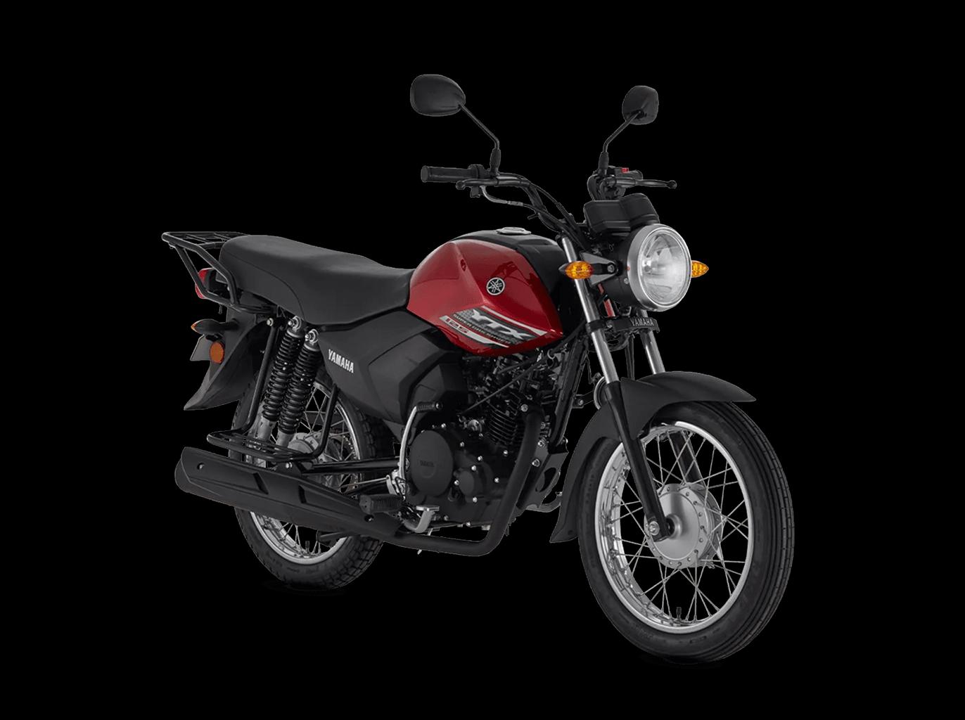 Side view of Yamaha YTX125