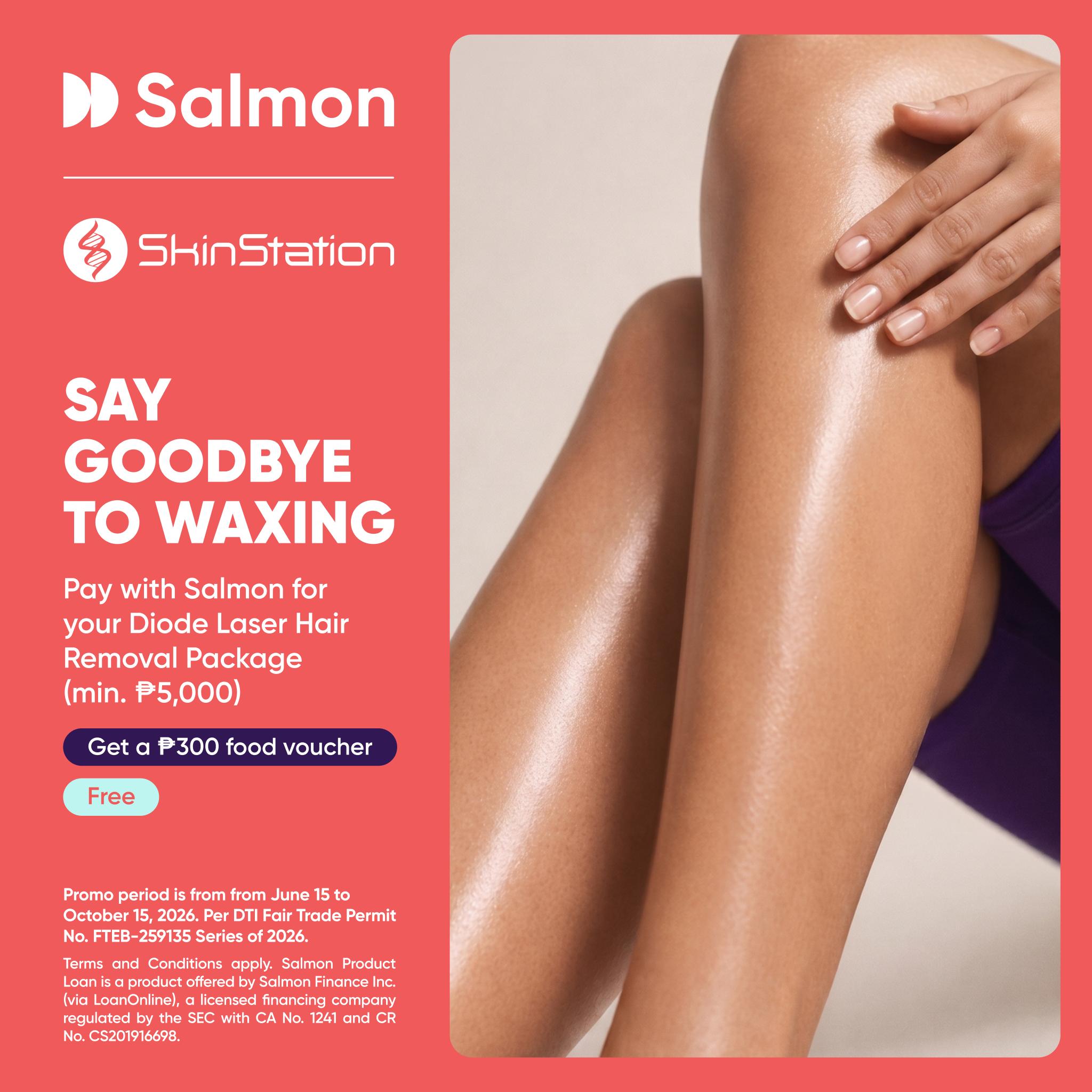 Say goodbye to waxing at SkinStation
