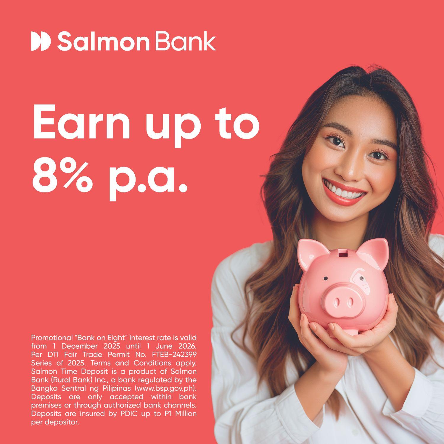 SALMON BANK (RURAL BANK), INC. – Time Deposit Promotional Offer