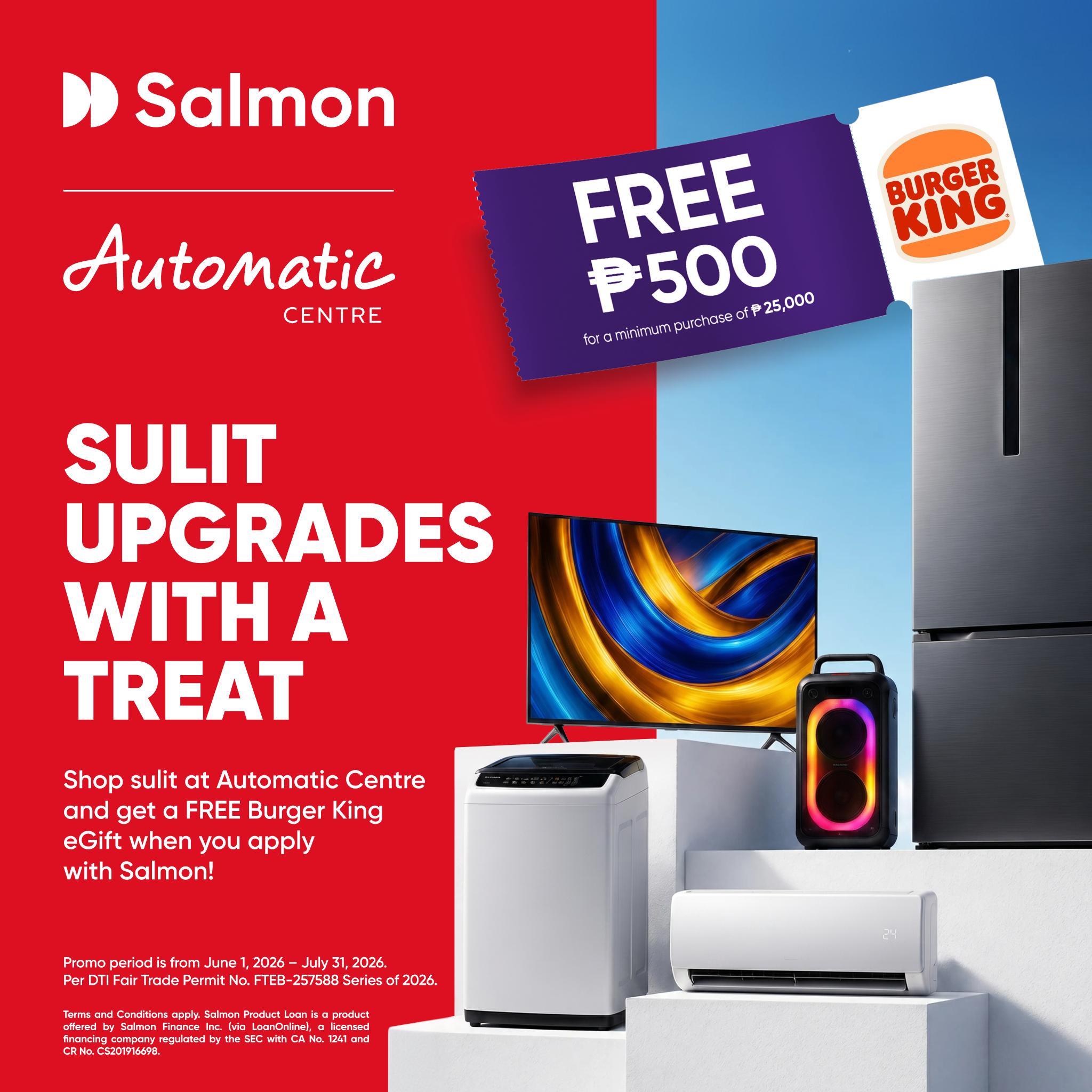 Sulit Upgrades With A Treat at Automatic Centre